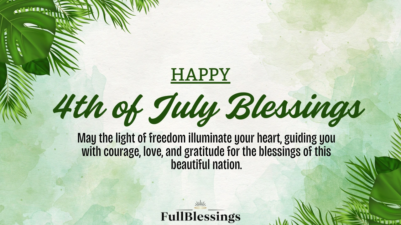4th of July Blessings
