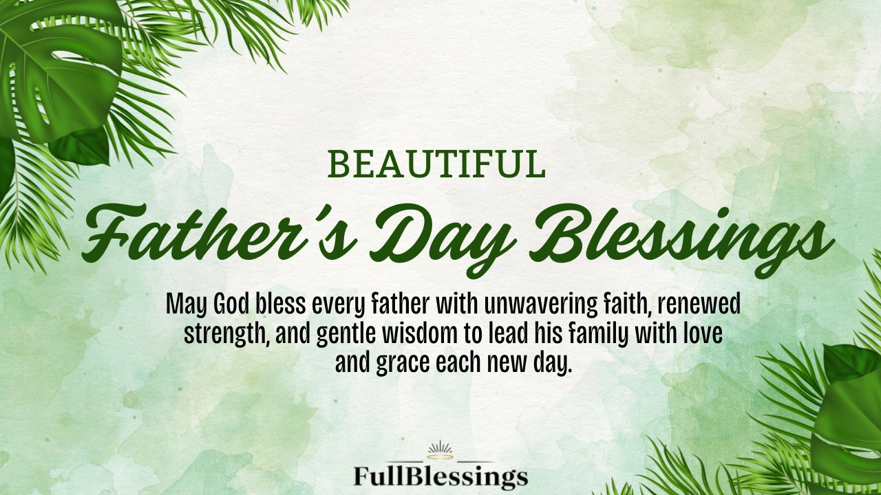 Father’s Day Blessings