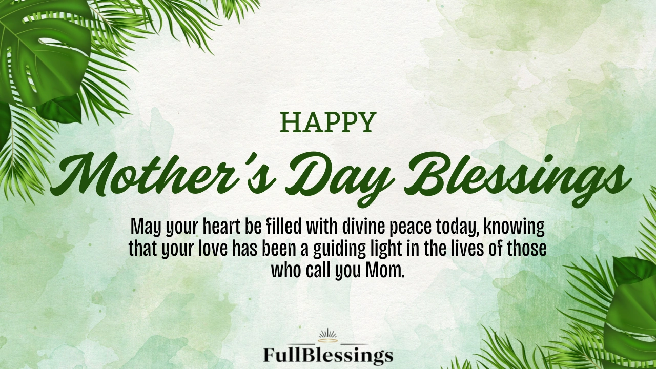 Mother Day Blessings