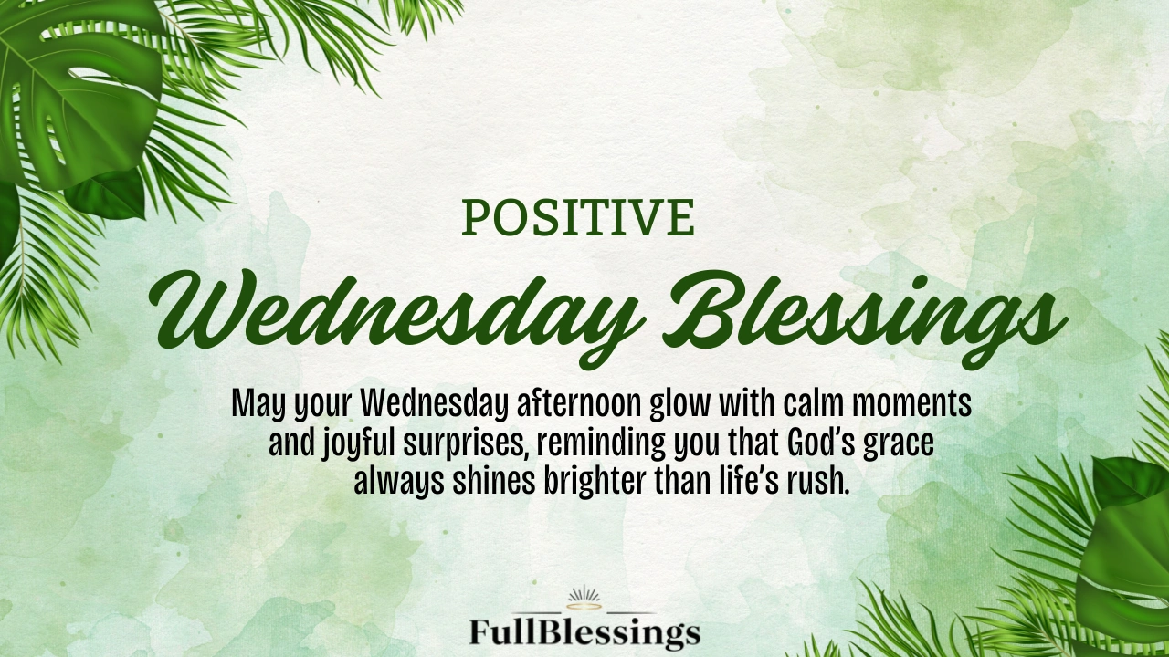 Wednesday Blessings